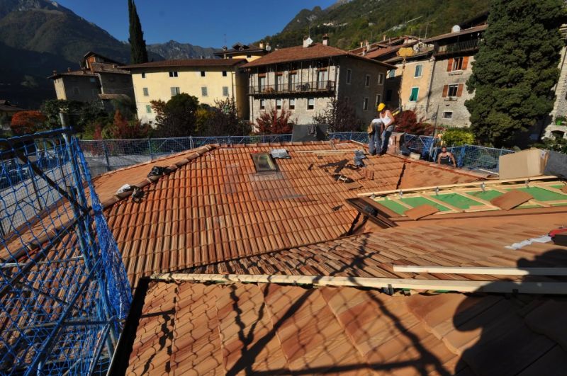 realizzazione di un tetto