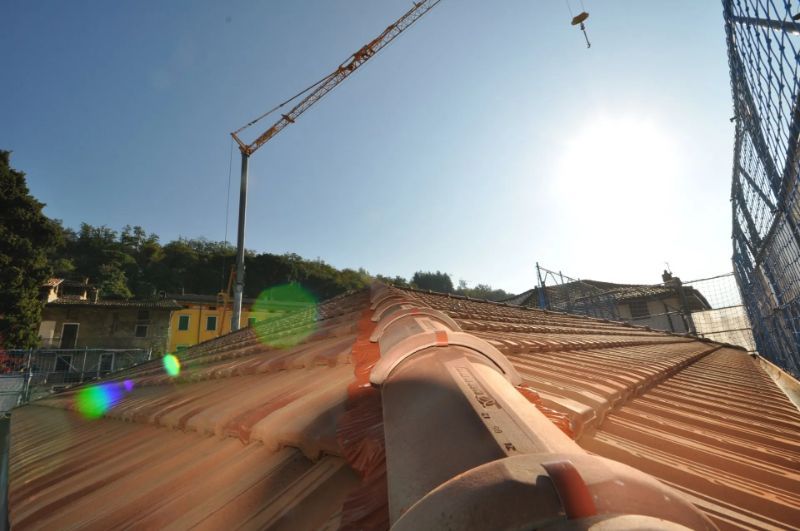 tetto fatto di tegole