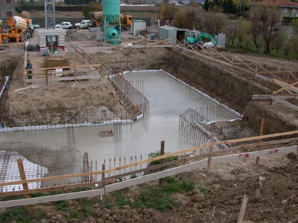 cantiere di ristrutturazione edilizia