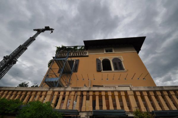realizzazione della terrazza di una villa