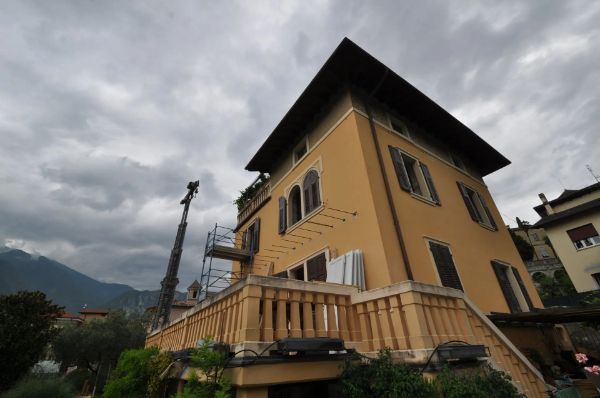 costruzione di una terrazza