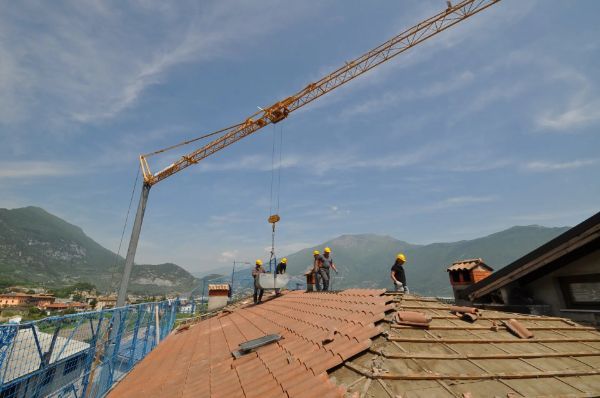 sopraelevazione di una casa