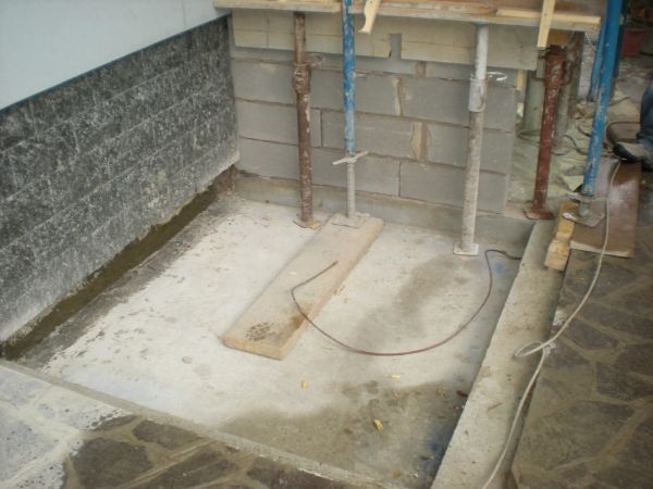 costruzione in legno per la realizzazione di un ascensore