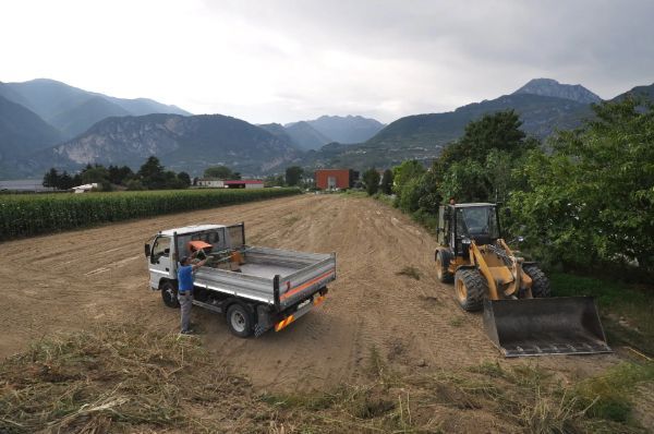 preparazione di un cantiere di costruzioni a uso civile o abitativo
