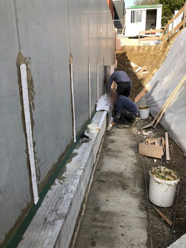 cantiere per la realizzazione di costruzioni edili civili e industriali