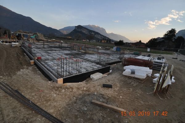 cantiere edile per costruzioni civili e industriali