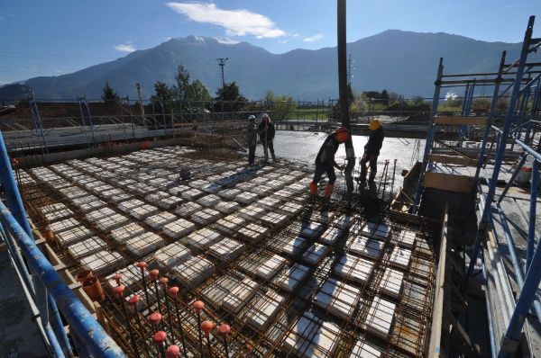 intervento di costruzione edile