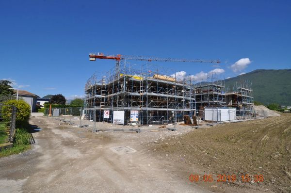 edificio ad uso abitativo in costruzione