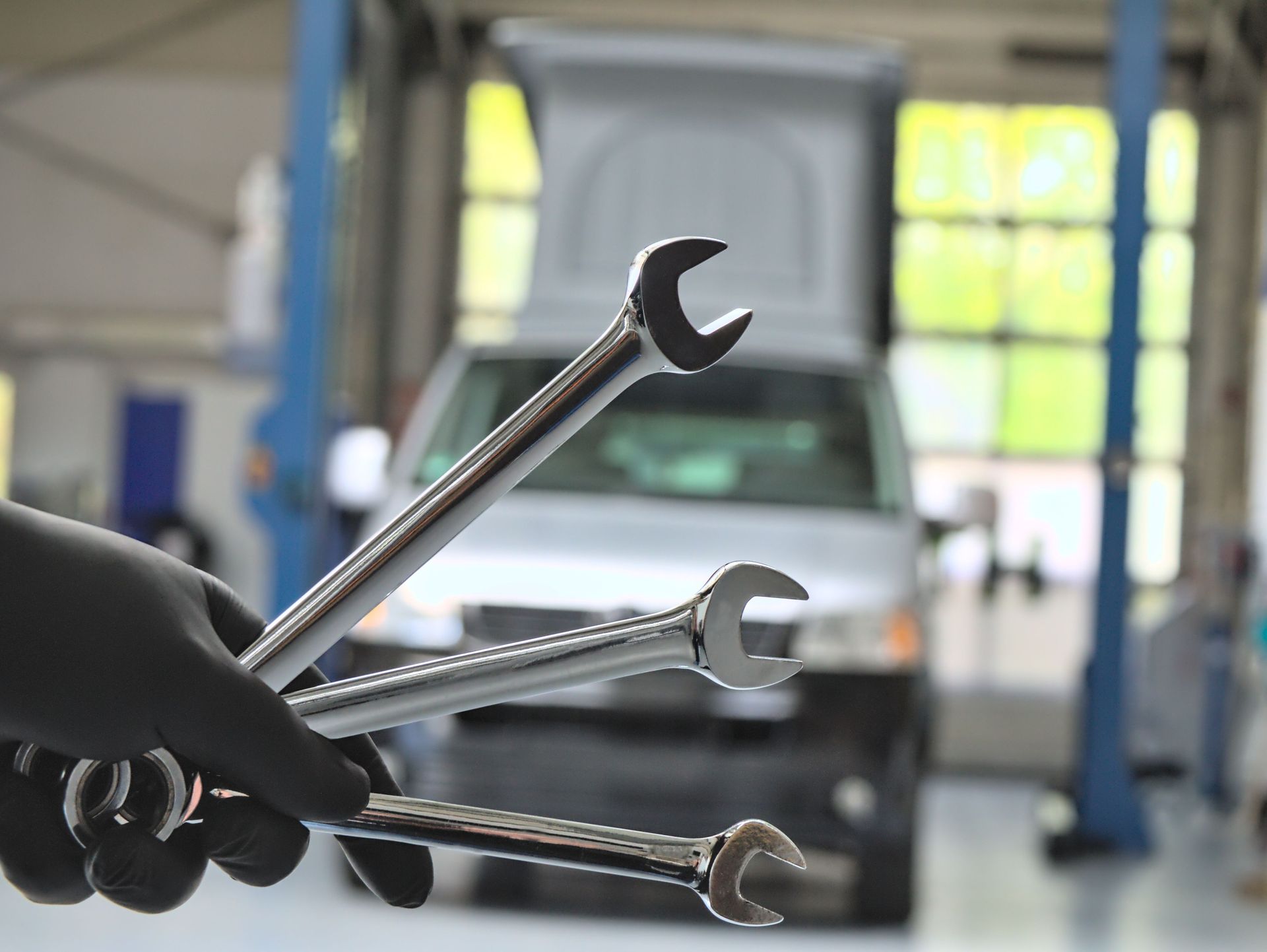 Technician performing mobile RV repair services on a recreational vehicle.