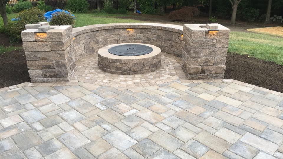 Lawn With A Well In The Middle With Cover — Shrewsbury, MA — Warren Landscaping