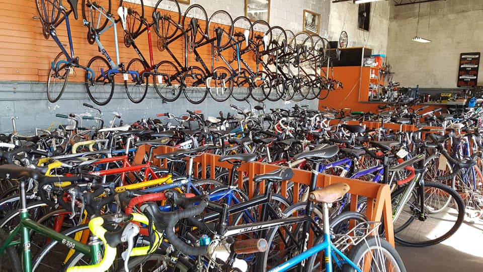 Bikes on a Shop — Asheville, NC — Hearn's Cycling