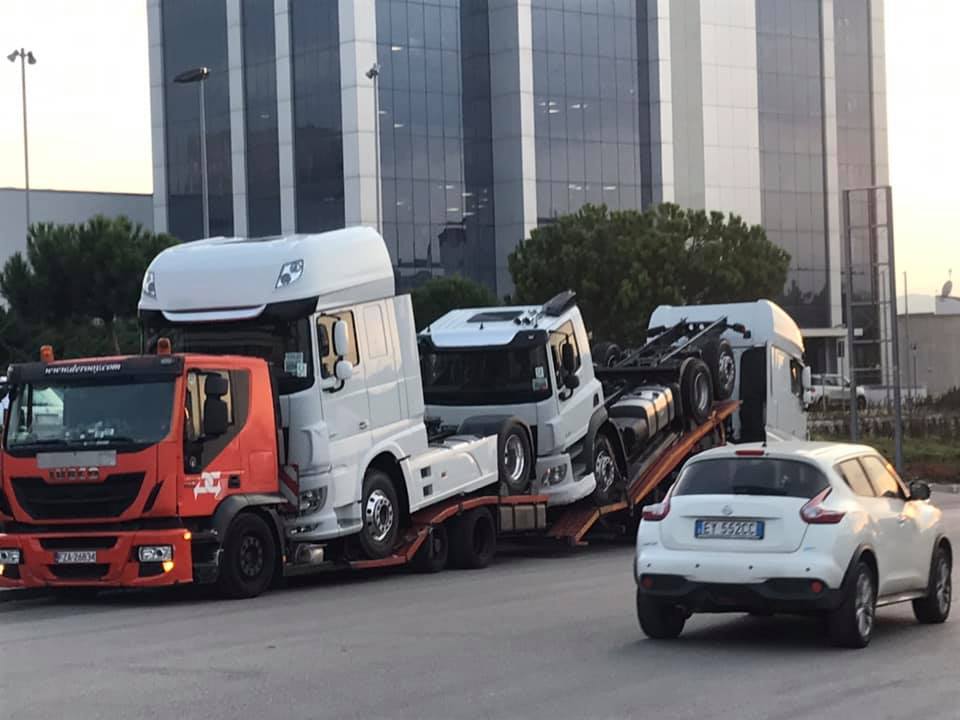 recupero camion incidentati