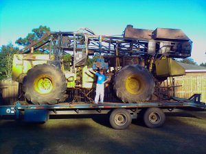 Geothermal Loop installation 7