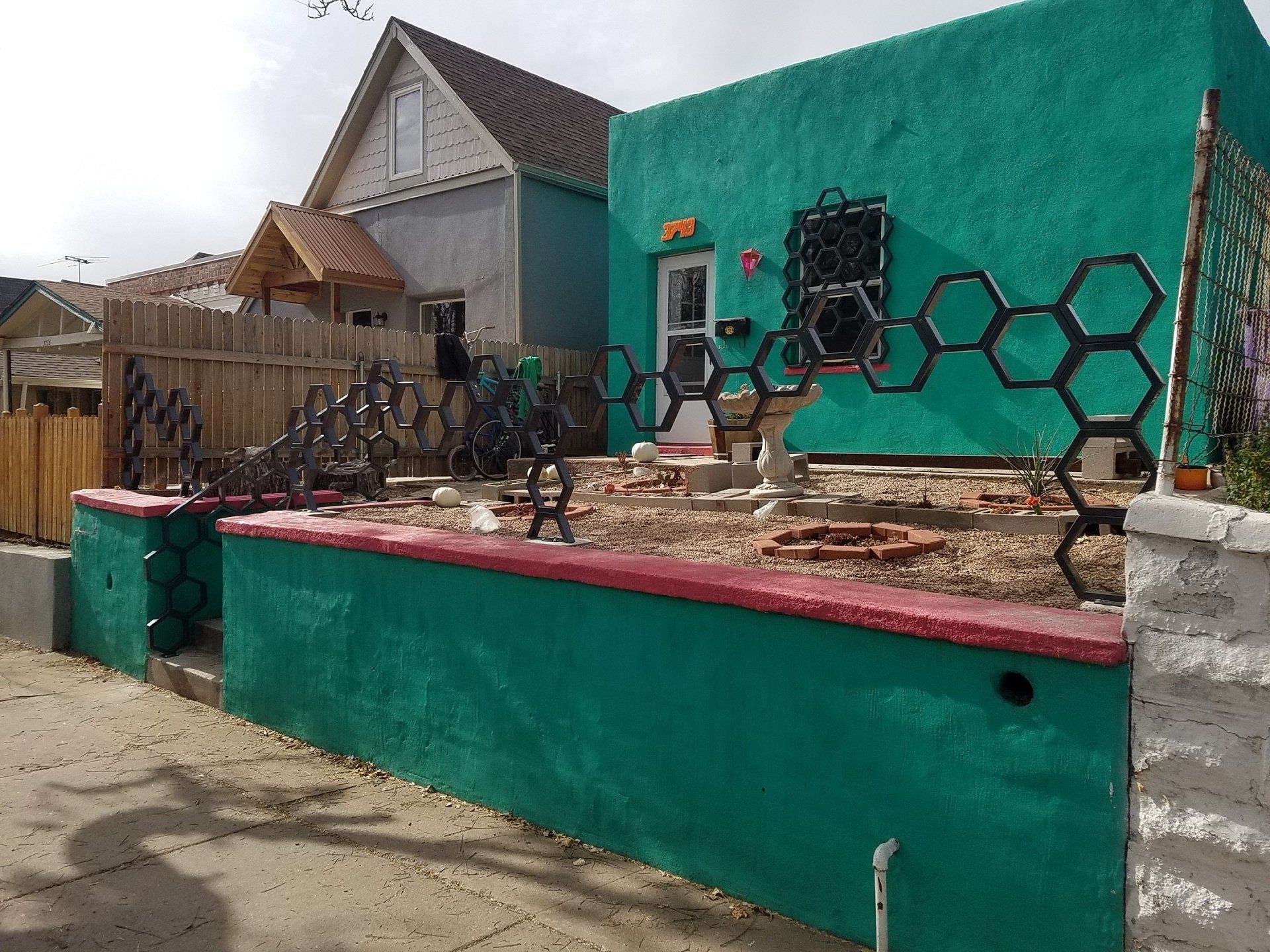 Honeycomb Gate Design - Denver, CO - Model Metal, LLC