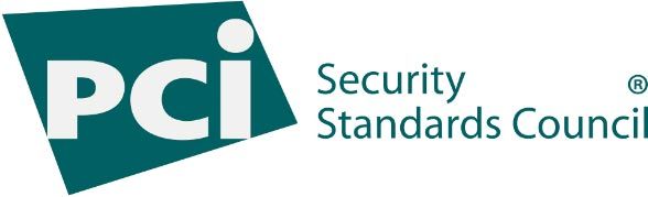 PCI Security Standards Council logo with green geometric shape and white text.