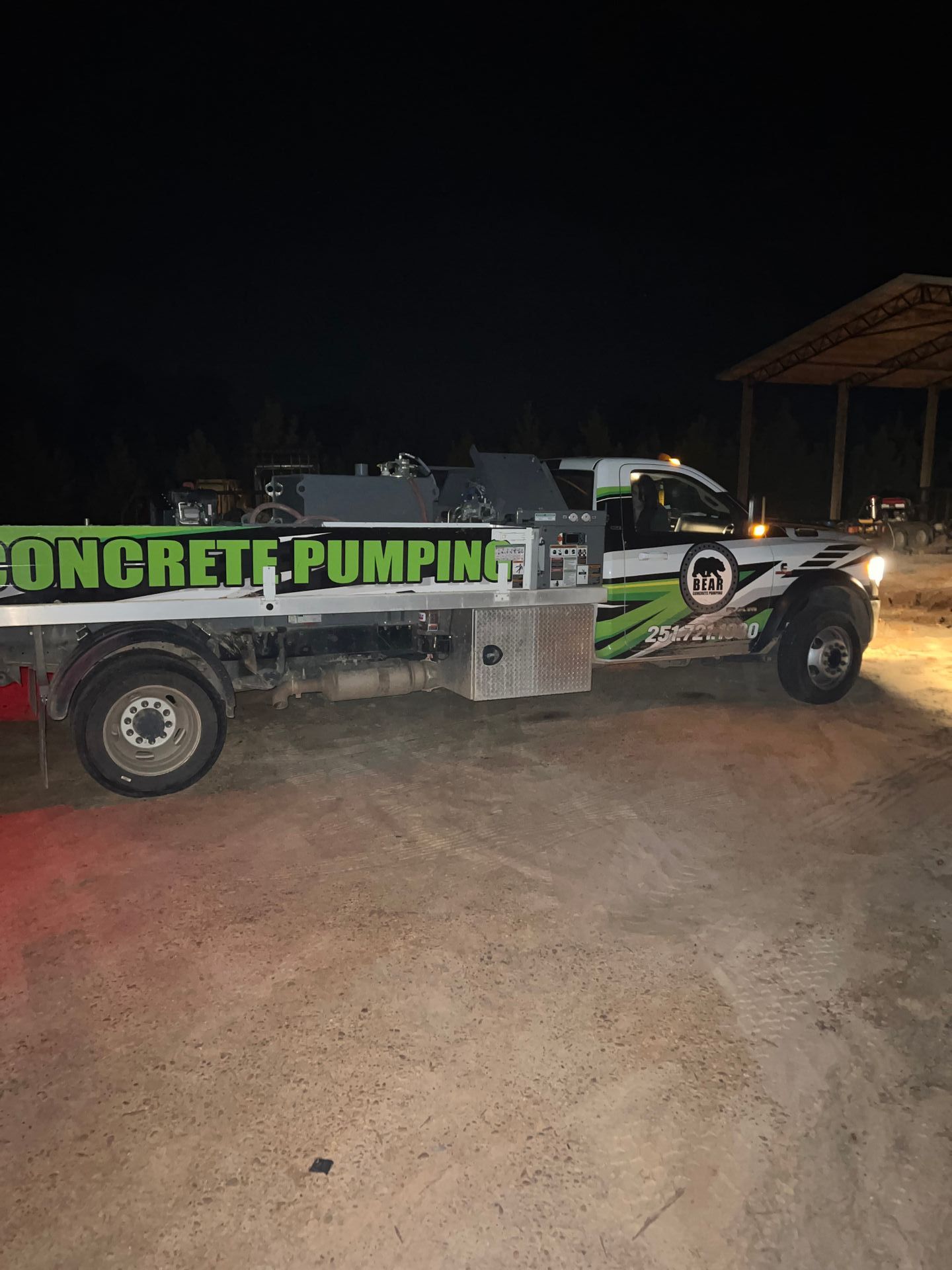 bear pumping inc truck