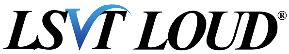 A logo for a company called lsvt loud