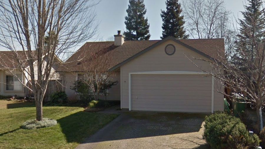 Newly Painted Garage Door — Chico, CA — Joe Shaw Painting