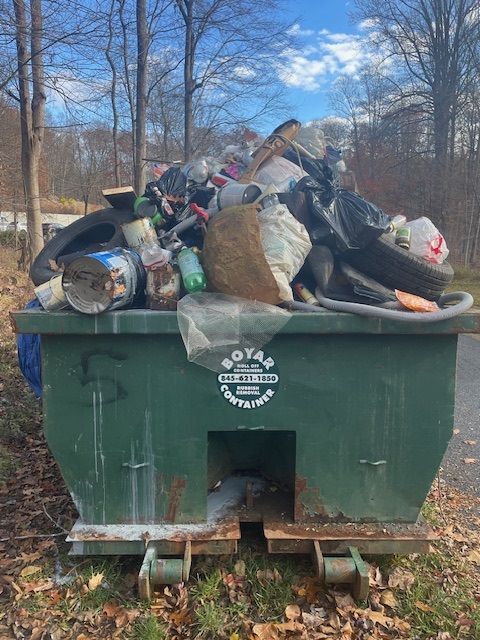 Junk Removal — Container Full of Junk in Mahopac Falls, NY