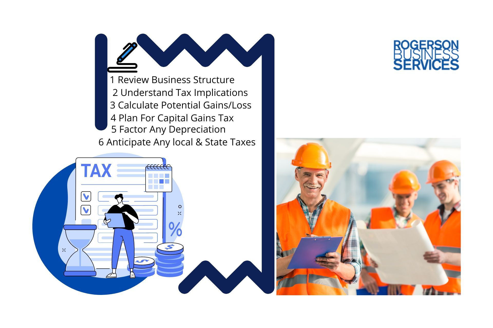 tax planning for a construction company