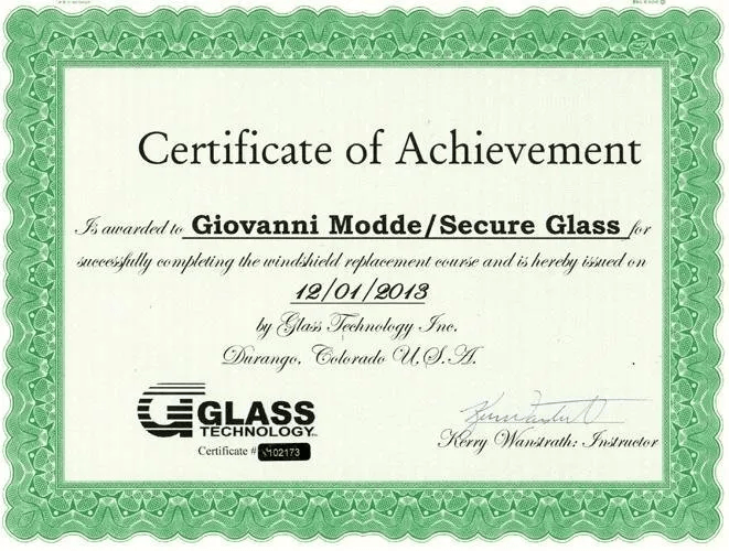 certificazione 7