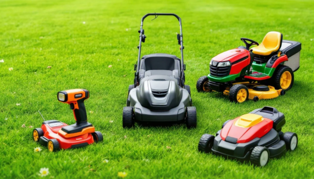 Lawnmowers and tools secret marking against theft