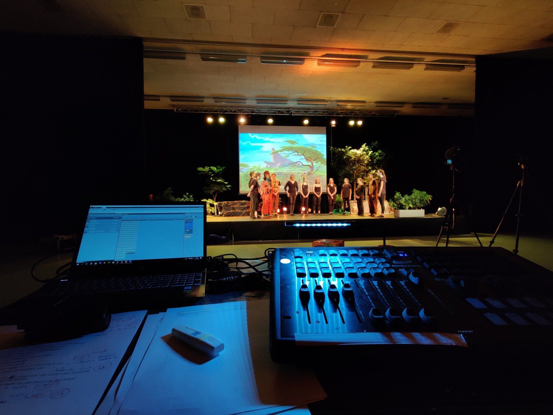 Theater podium The Lion King 365events