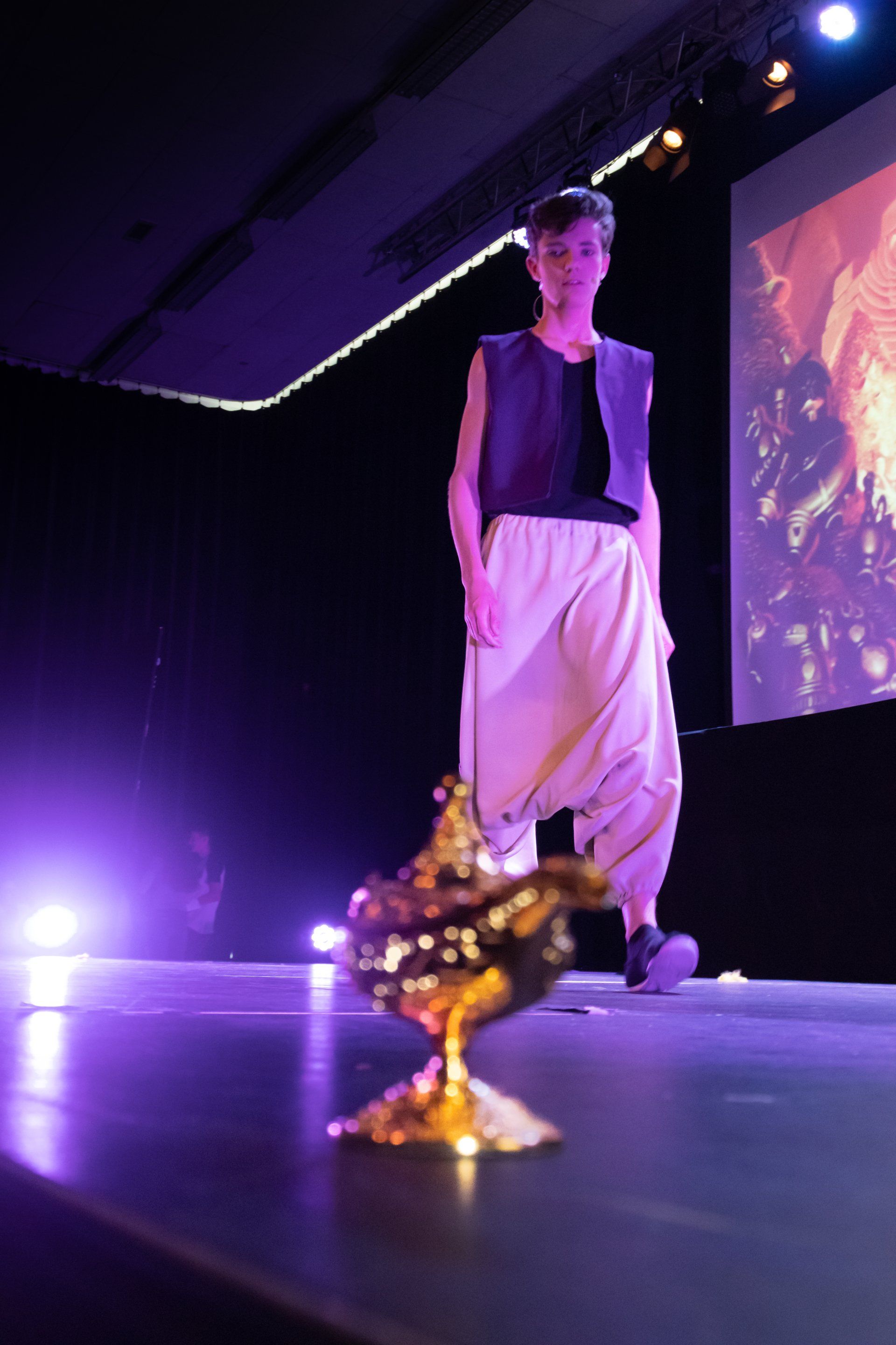 aladdin en de lamp in minimusical Aladdin