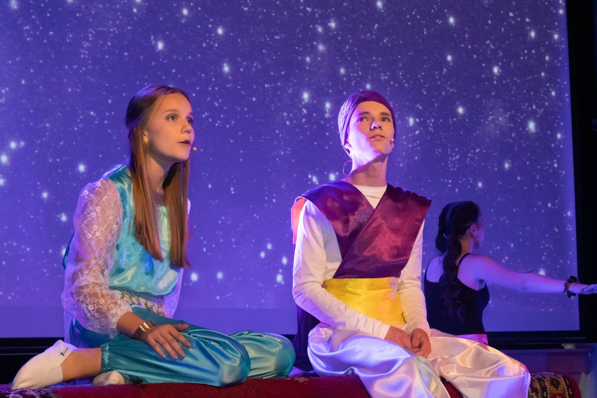 whole new world met Aladdin en Yasmine in minimusical