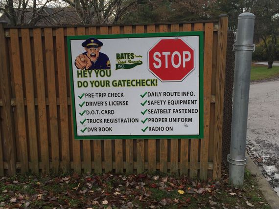 Fence Sign 