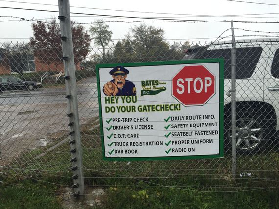 Fence Sign