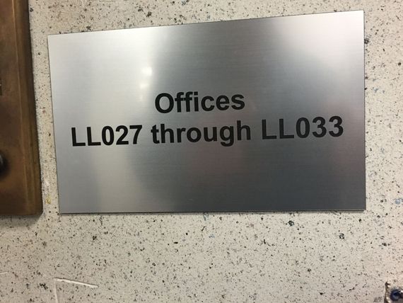Metal Office Sign