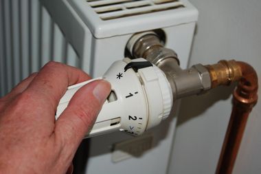 turning the central heater