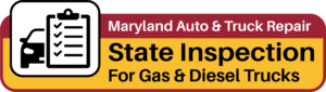 State Inspection Badge - Maryland Auto & Truck Repair