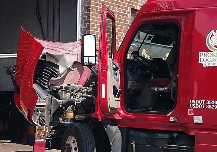 Red Truck is Ready to Repair in Glen Burnie, MD - Maryland Auto & Truck Repair