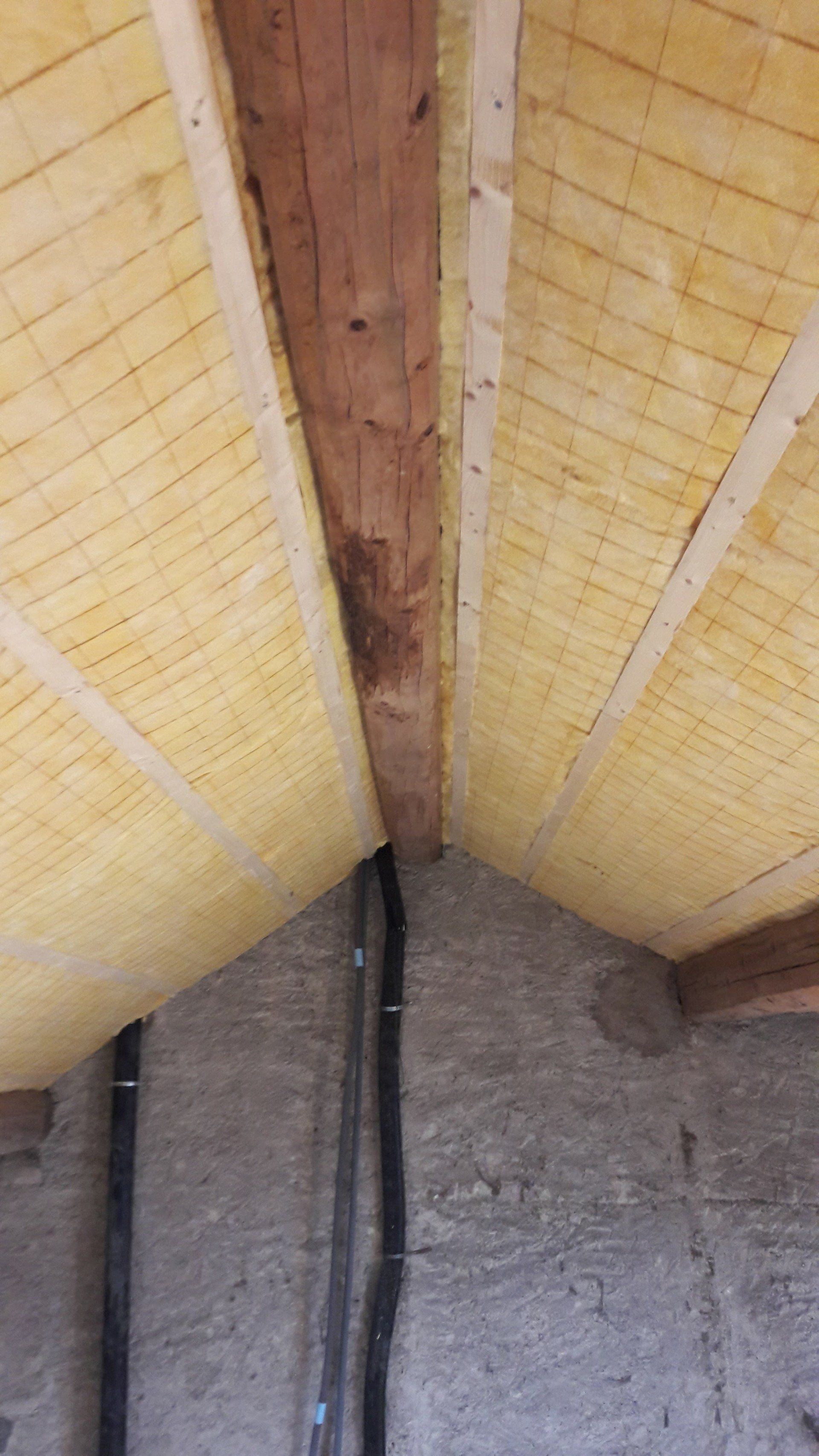 combles en construction