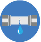 Water Leaking Icon — Parkland, FL — Water Damage Solutions
