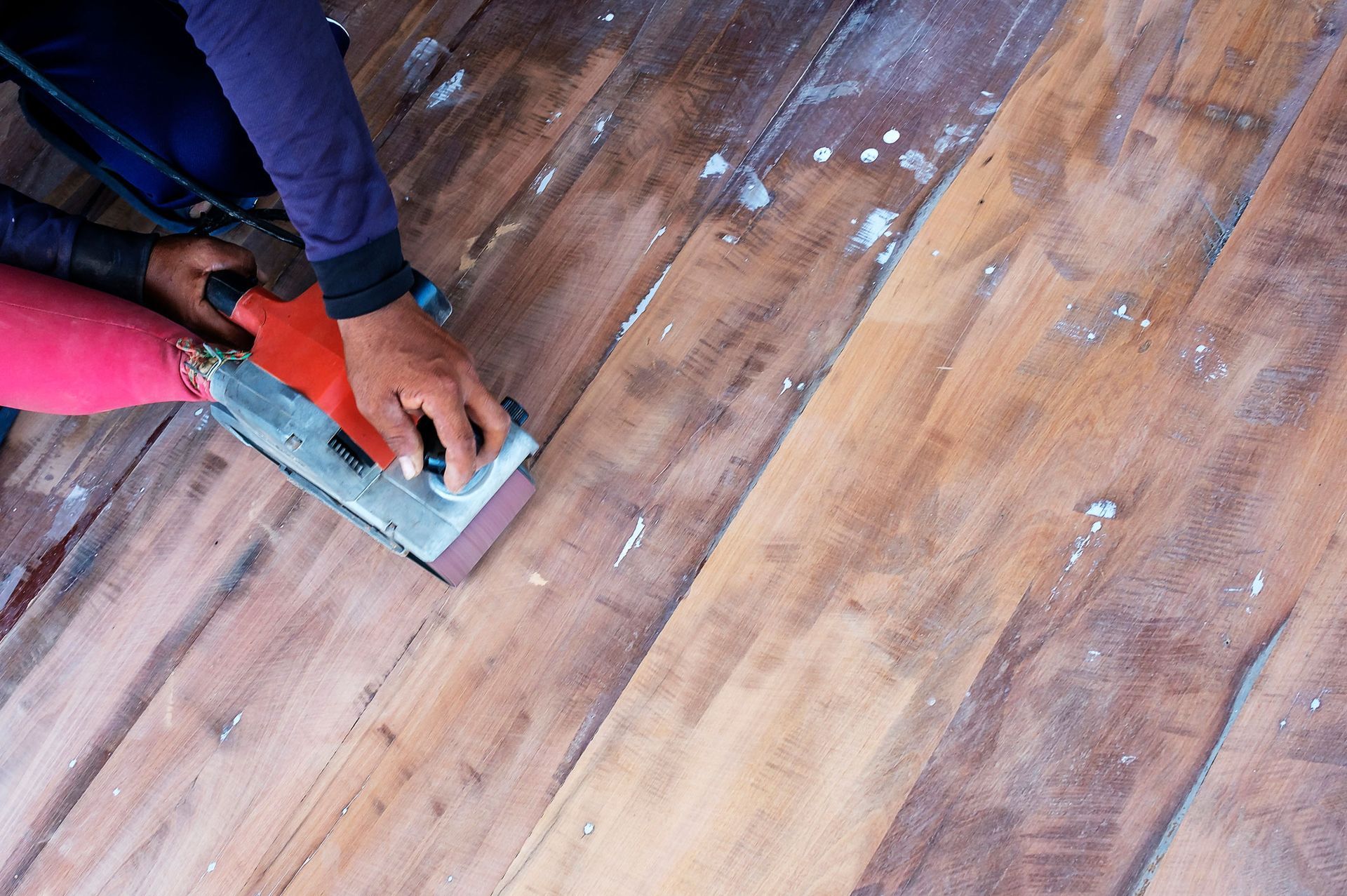 Adjusting Wood Level — Pensacola, FL — Huntington Floor Sanding