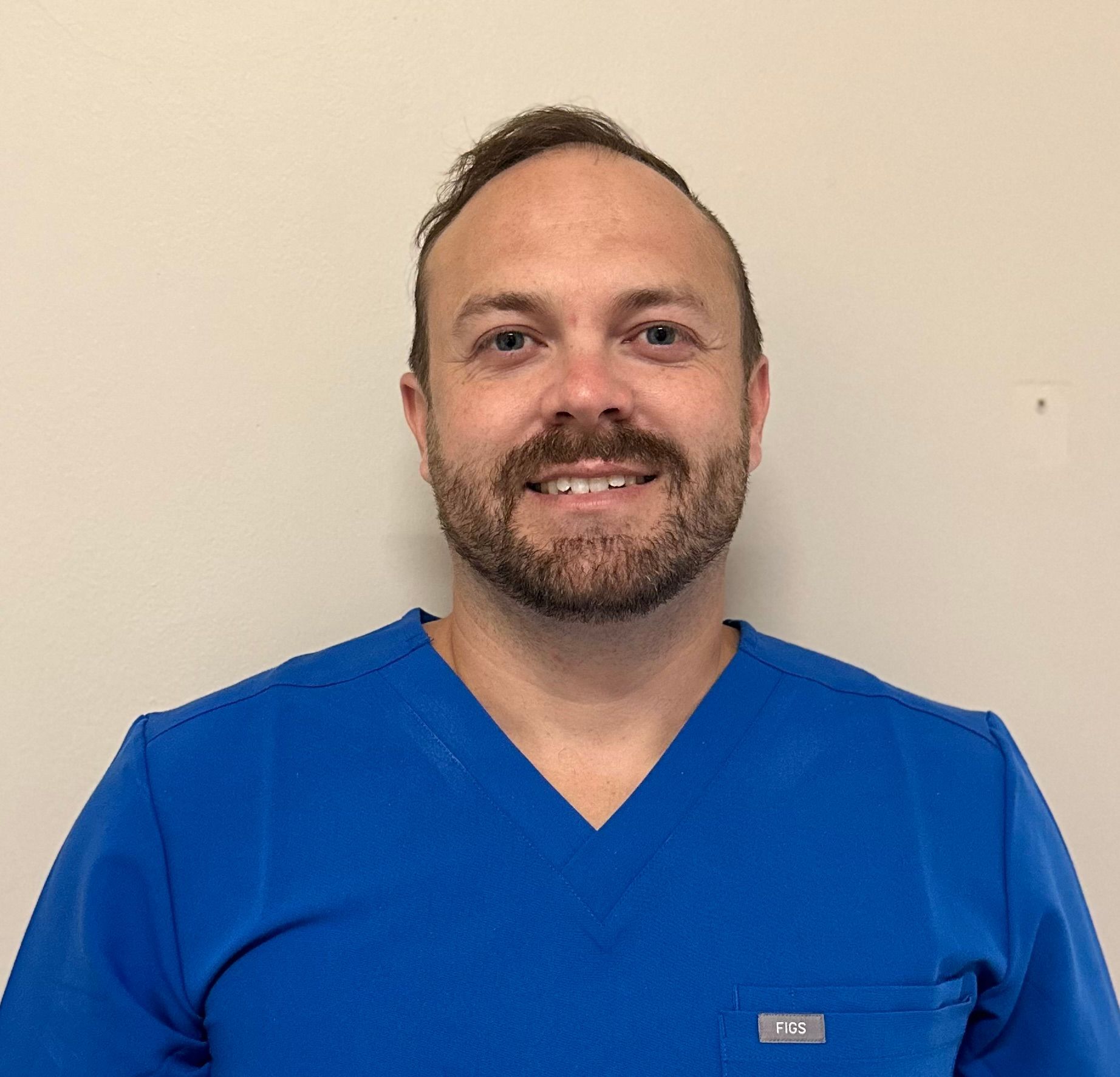 It is a silhouette of a person without a face.