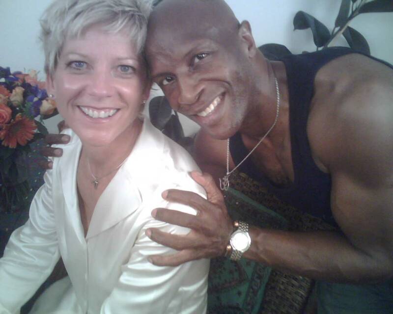 Sue Morter and Idris