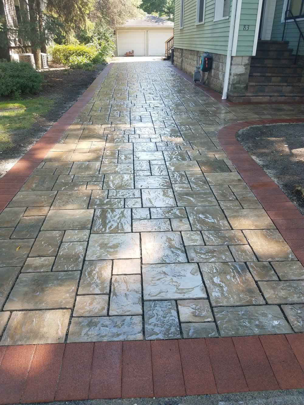 Hardscape Before - Near West,IL - M & M Landscaping