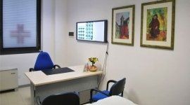 Sala visite di un poliambulatorio