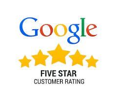google five star rating badge logo