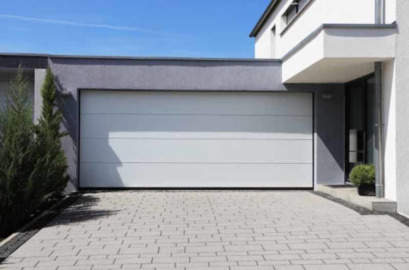 large two car garage door