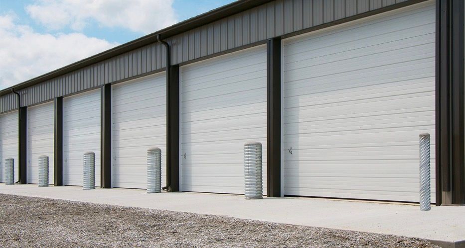 Commercial Garage Doors White