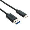 A close up of a usb cable on a white background.