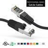 It is a picture of a black cat5e cable.