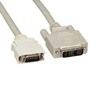 A black cable with a white plug on a white background.