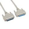 A pair of cables with connectors on them on a white background.