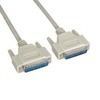 A pair of cables with connectors on them on a white background.